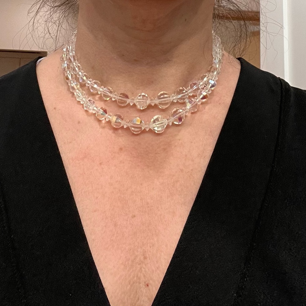 Crystal Multi Strand Necklace - Picture 8 of 8
